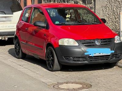 Gebraucht VW Fox 2008 Rot Kleinwagen