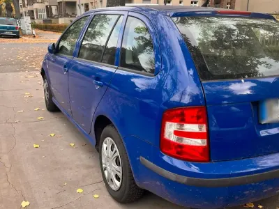 Gebraucht Skoda Fabia 60 PS (44 kW) 2007 Blau Kombi