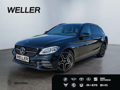 Usata Mercedes C300e Edition 306 CV (225 kW) 2021 Nero Station wagon