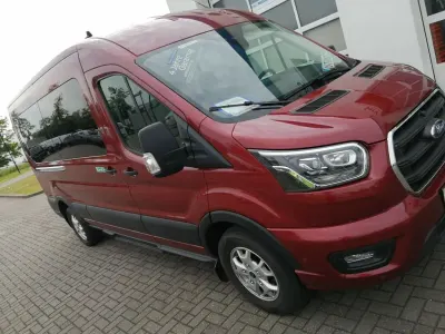 Brugt Ford Transit 170 HK (125 kW) 2020 Rød MPV