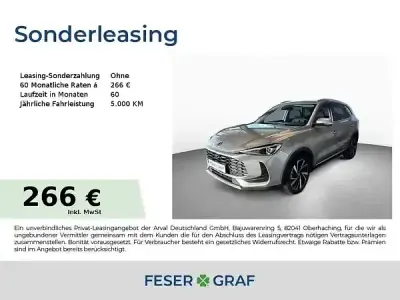 Neu MG ZS Luxury 197 PS (144 kW) 2025 Silber Limousine