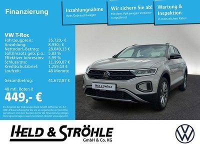 Nouă VW T-Roc Goal 150 CP (110 kW) 2026 Gri SUV