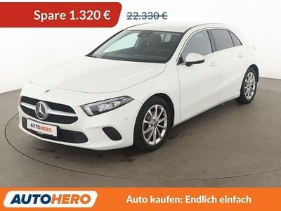Gebraucht Mercedes A180 Progressive 136 PS (100 kW) 2020 Weiß Limousine
