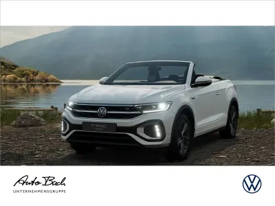 Neu VW T-Roc Cabriolet R-line 150 PS (110 kW) 2026 Pure white uni schwarz Cabrio