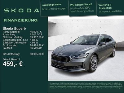 Gebraucht Skoda Superb LAURIN & KLEMENT 204 PS (150 kW) 2025 Graphitegrau metallic Kombi
