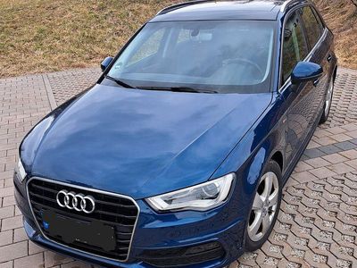 Usata Audi A3 Ambiente 150 CV (110 kW) 2016 Blu Berlina