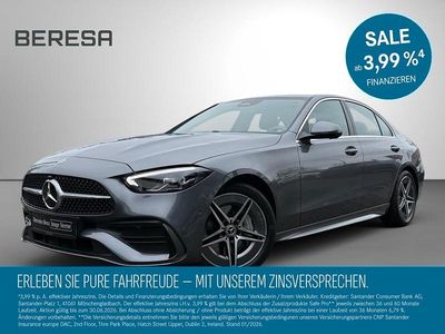 Grau Gebraucht 2025 Mercedes C180 AMG Limousine | 39.445 € (Fairer Preis)