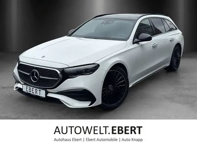 Gebraucht Mercedes E220 AMG 197 PS (144 kW) 2023 Polarweiß Kombi
