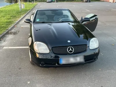 Gebraucht Mercedes SLK230 AMG 193 PS (141 kW) 1999 Schwarz Cabrio