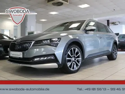 Używany Skoda Superb Scout 4x4 200 KM (147 kW) 2021 Szary Sedan/Limuzyna
