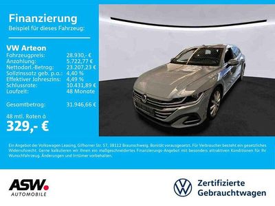 Gebraucht VW Arteon R-line 218 PS (160 kW) 2023 Mondsteingrau Limousine