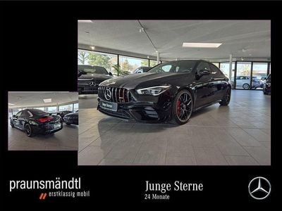 Gebraucht Mercedes CLA45 AMG AMG 421 PS (309 kW) 2024 Lack kosmosschwarz Limousine