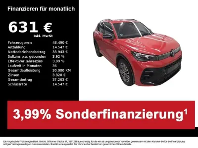 Używany VW Tiguan R-line 204 KM (150 kW) 2025 Czerwony SUV