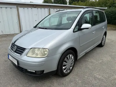 Gebraucht VW Touran 105 PS (77 kW) 2005 Silber Van / Kleinbus