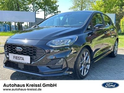 Gebraucht Ford Fiesta ST-Line X 101 PS (74 kW) 2023 Obsidianschwarz metallic Kleinwagen
