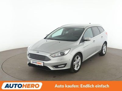 Gebraucht Ford Focus Titanium 150 PS (110 kW) 2017 Silber Kombi