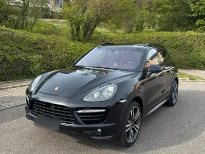 Usata Porsche Cayenne Turbo 540 CV (397 kW) 2012 Nero SUV