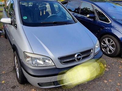 Gebraucht Opel Zafira 2004 Silber Van / Kleinbus