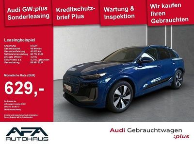 Brugt Audi Q6 e-tron S-Line 284 kW (387 HK) 2024 Blå SUV