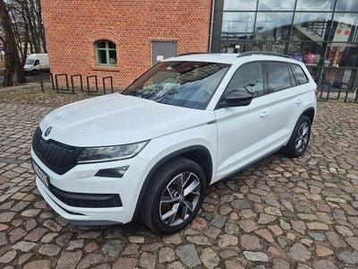 Gebraucht Skoda Kodiaq SportLine 200 PS (147 kW) 2021 Weiß SUV