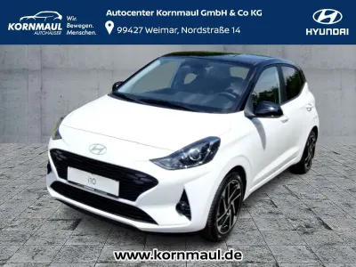 Gebraucht Hyundai i10 Prime 79 PS (58 kW) 2026 Atlas white/ phantom black Kleinwagen