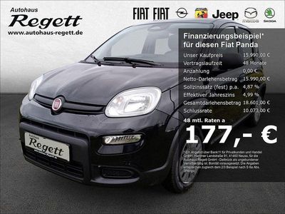 Gebraucht Fiat Panda 69 PS (50 kW) 2024 Schwarz Kleinwagen