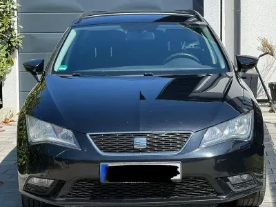 Second-hand Seat Leon ST Style 105 CP (77 kW) 2014 Negru Break