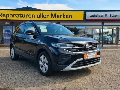 Gebraucht VW T-Cross Life 95 PS (69 kW) 2025 Schwarz SUV