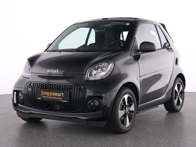 Schwarz Gebraucht 2023 Smart ForTwo Electric Drive Passion Cabrio | 18.495 €