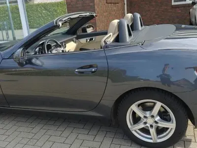 Gebraucht Mercedes SLK250 204 PS (150 kW) 2014 Grau Cabrio