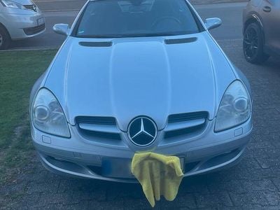 Usata Mercedes SLK350 272 CV (200 kW) 2004 Argento Cabrio