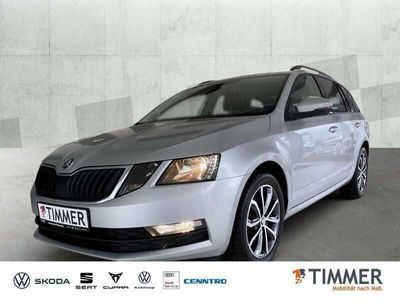 gebraucht Skoda Octavia III Combi 2.0 TDI SOLEIL AHK STHZG TE Kombi (Silber), EZ 09.2019 116398 km, 110 kW (150 PS)