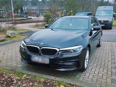 Usata BMW 530 Sport Line 252 CV (185 kW) 2018 Nero Station wagon