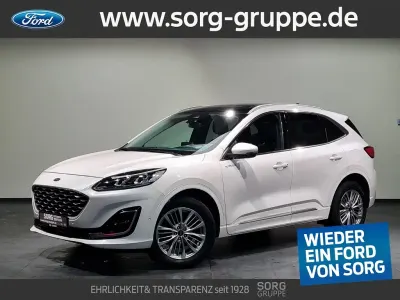 Gebraucht Ford Kuga Vignale 150 PS (110 kW) 2021 Weiß, arktis weiß metallic SUV