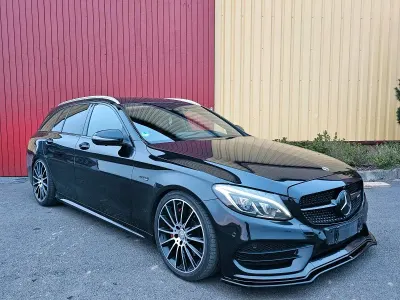 Używany Mercedes C400 AMG line 333 KM (244 kW) 2015 Czarny Kombi