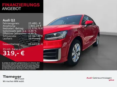 Używany Audi Q2 Design 150 KM (110 kW) 2020 Czerwony SUV