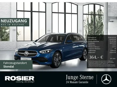Gebraucht Mercedes C300e Avantgarde 197 PS (144 kW) 2025 Blau / spektralblau Kombi