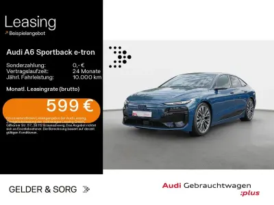 Gebraucht Audi A6 e-tron S-Line 210 kW (286 PS) 2025 Malpeloblau metallic Limousine