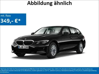 Gebraucht BMW 320 Sport Line 190 PS (139 kW) 2022 Schwarz Kombi