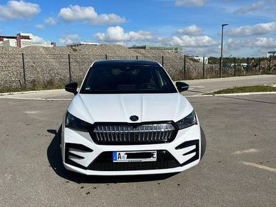 Gebraucht Skoda Enyaq iV RS 219 kW (299 PS) 2023 Weiß SUV