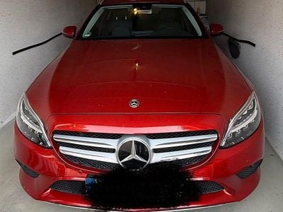 Gebraucht Mercedes C180 156 PS (114 kW) 2020 Rot Kombi