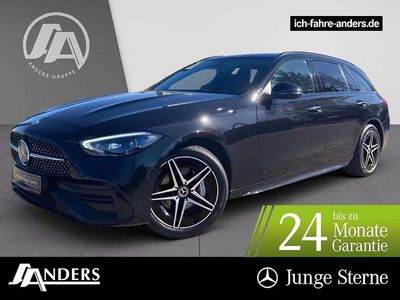 Usata Mercedes C300e AMG 204 CV (150 kW) 2023 Nero Station wagon