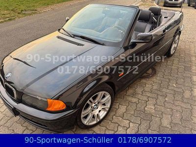 Schwarz Gebraucht 2002 BMW 318 Cabriolet Sport Line Cabrio | 3.790 €