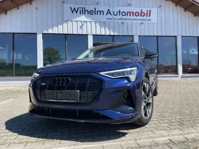 Usata Audi e-tron S-Line 230 kW (313 CV) 2022 Blu SUV