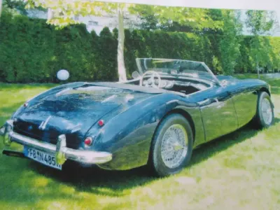 Gebraucht Austin Healey 100 120 PS (88 kW) 1958 Blau Cabrio