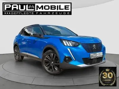 Gebraucht Peugeot e-2008 GT 100 kW (136 PS) 2021 Blau SUV