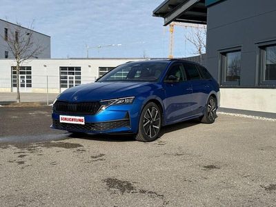 Blau Neu 2026 Skoda Octavia SportLine Kombi | 38.500 € (Fairer Preis)