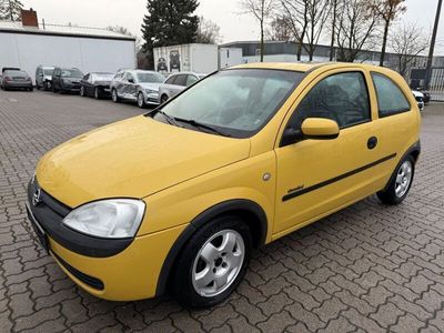 Gebraucht Opel Corsa 58 PS (42 kW) 2001 Gelb Kleinwagen