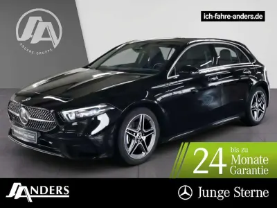 Brugt Mercedes A200 AMG 163 HK (119 kW) 2024 Sort Sedan
