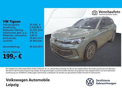 Gebraucht VW Tiguan Goal 150 PS (110 kW) 2025 Grün SUV